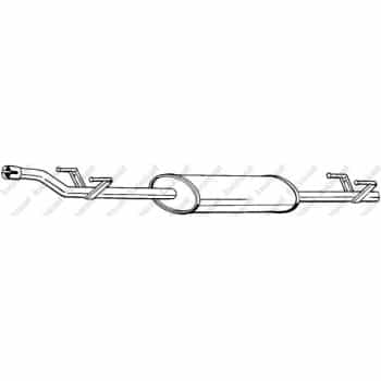 Silencieux central 288-231 Bosal