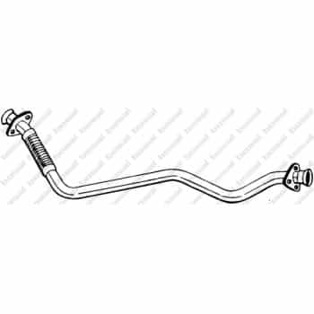 Tuyau d'échappement 889-227 Bosal