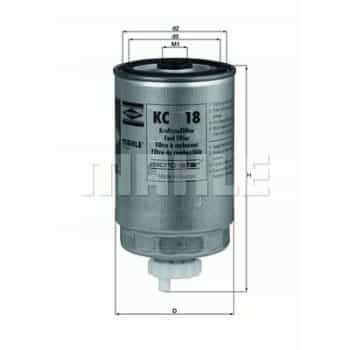 Filtre à carburant KC 18 Mahle