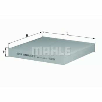 Filtre, air de l'habitacle LA 82 Mahle