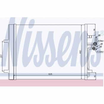 Condenseur, climatisation 940044 Nissens