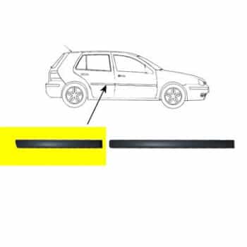 Baguette et bande protectrice, porte