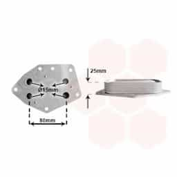 Radiateur d'huile 17013707 International Radiators