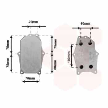 Radiateur d'huile 37013707 International Radiators