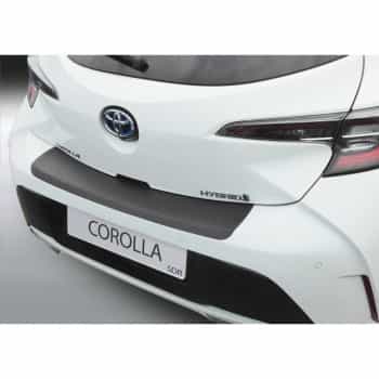 ABS Pare-chocs arrière protecteur Toyota Corolla HB 5 portes 2019- Noir