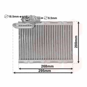 Evaporateur climatisation