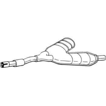 Silencieux central 280-259 Bosal