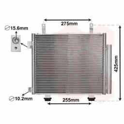 Condenseur, climatisation 52005115 International Radiators