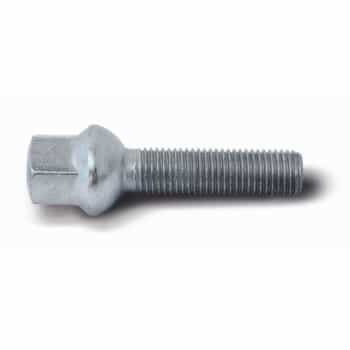 H&R Boulon de roue convexe R12 M12x1,50 - Longueur 28mm (ex. Mercedes)