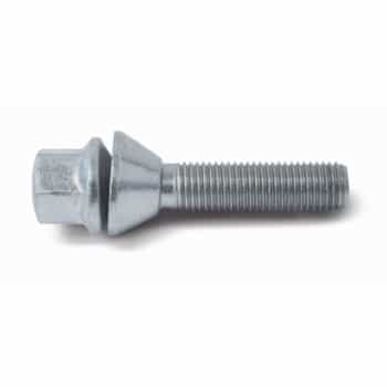 H&R Boulon de roue conique avec anneau mobile M12x1.50 - Longueur 29mm (ex Renault, Saab)