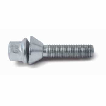 H&R Boulon de roue conique avec anneau mobile M12x1.50 - Longueur 31mm (ex Renault, Saab)