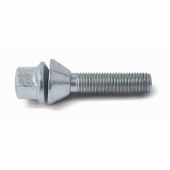 H&R Boulon de roue conique avec anneau mobile M12x1.50 - Longueur 39mm (ex Renault, Saab)