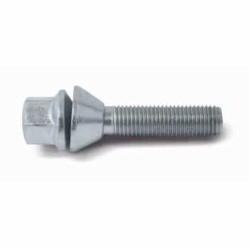 H&R Boulon de roue conique avec bague mobile M12x1.50 - Longueur 42mm (ex Renault)