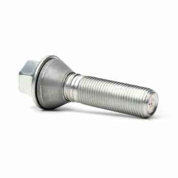 H&R Boulon de roue conique avec anneau mobile M14x1,25 - Longueur 28mm (ex. BMW)