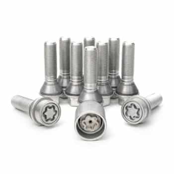 H&R Jeu de boulons de roue coniques avec anneau mobile M14x1,25 - Longueur 31 mm - 10 pièces (par exemple BMW) - av