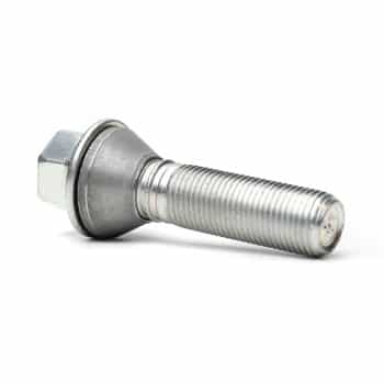 H&R Boulon de roue conique avec anneau mobile M14x1,25 - Longueur 39mm (ex. BMW)
