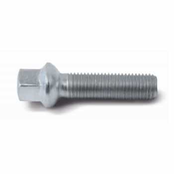 H&R Boulon de roue convexe R14 M14x1.50 - Longueur 37mm (ex. Mercedes, VW T4)
