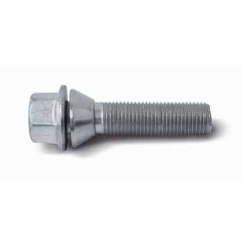 H&R Boulon de roue conique avec anneau mobile M14x1.50 - Longueur 37mm (ex. BMW, Volvo)