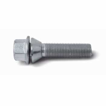 H&R Boulon de roue conique avec anneau mobile M14x1,50 - Longueur 40mm (ex. BMW, Volvo)