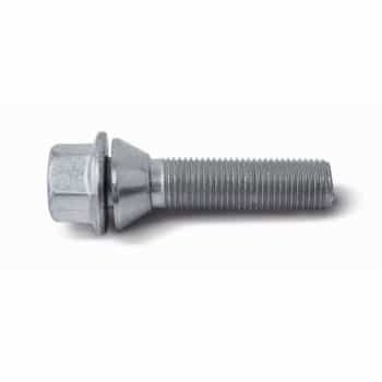 H&R Boulon de roue conique avec anneau mobile M14x1.50 - Longueur 43mm (ex. BMW, Volvo)