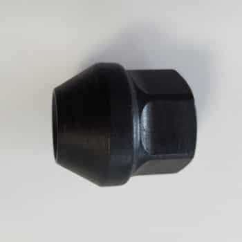 H&R Ecrou de roue conique M12x1.50 - Longueur 25mm - Noir
