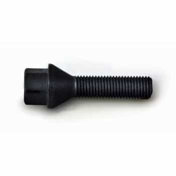 H&R Boulon de roue conique M12x1.50 - Longueur 35mm - Noir