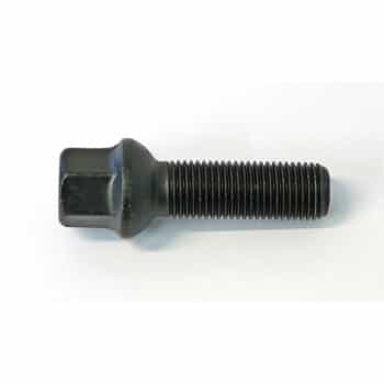 H&R Boulon de roue conique R13 M14x1.25 - Longueur 46mm - Noir (spécial)