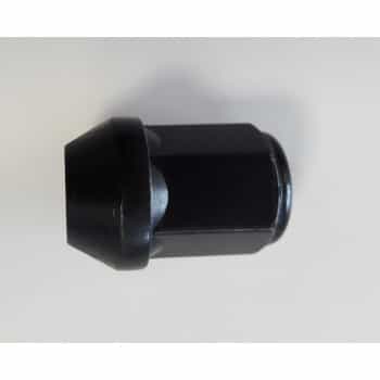 H&R Écrou de roue conique M14x1.50 - Longueur 33mm - Noir fermé