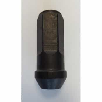H&R Ecrou de roue conique M14x1.50 - Longueur 56mm - Noir fermé