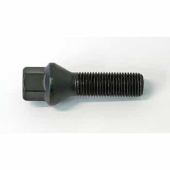 H&R Boulon de roue conique M14x1.50 - Longueur 35mm - Noir