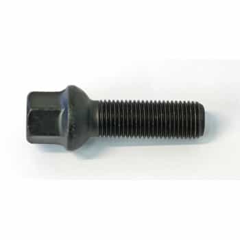 H&R Boulon de roue convexe R13 M14x1,50 - Longueur 35mm - Noir (ex. VAG)