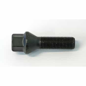 H&R Boulon de roue conique M14x1.50 - Longueur 38mm - Noir
