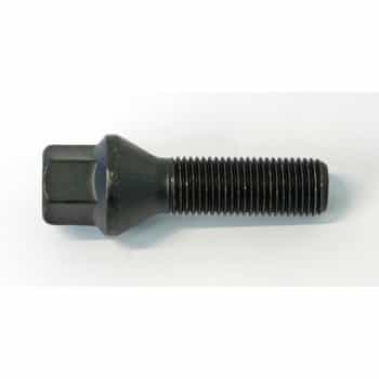 H&R Boulon de roue conique M14x1.50 - Longueur 47mm - Noir