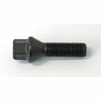 H&R Boulon de roue conique M14x1.50 - Longueur 60mm - Noir