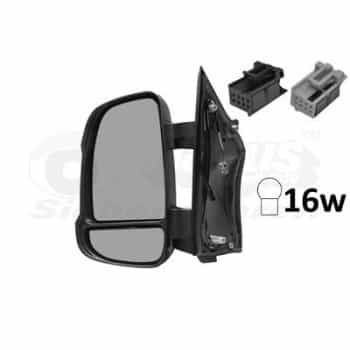 Rétroviseur extérieur 0983805 Hagus