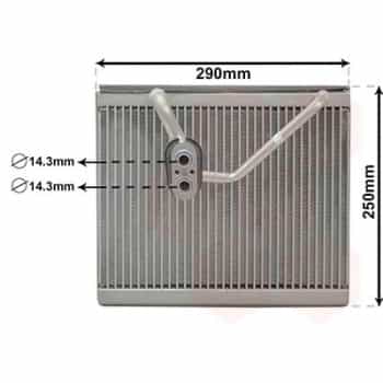 Evaporateur climatisation