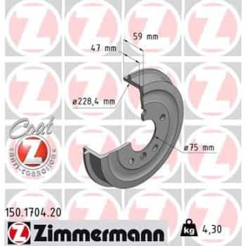 Tambour de frein COAT Z