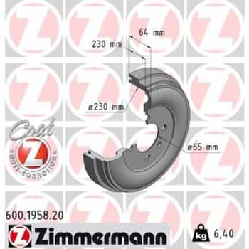 Tambour de frein COAT Z