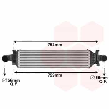 Intercooler, échangeur 30004659 International Radiators