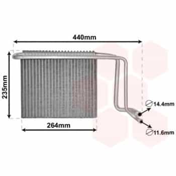 Evaporateur climatisation