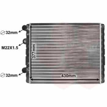 Radiateur, refroidissement du moteur 58002129 International Radiators