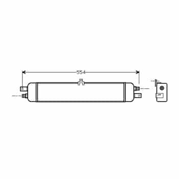 REFROIDISSEUR D'HUILE DIE TURBO BMW 524. O 06003037 Van Wezel