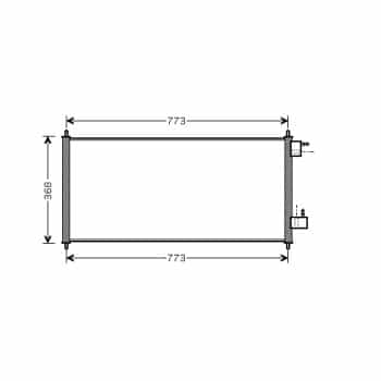 Condenseur, climatisation *** IR PLUS *** 18005361 International Radiators Plus