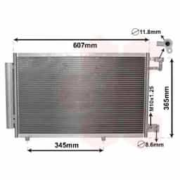 Condenseur, climatisation 18005439 International Radiators