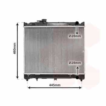 Radiateur, refroidissement du moteur 52002015 International Radiators