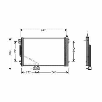 Condenseur, climatisation *** IR PLUS *** 30005200 International Radiators Plus