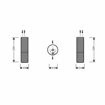 Filtre déshydratant, climatisation