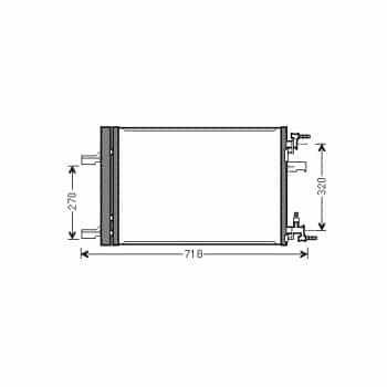 Condenseur, climatisation *** IR PLUS *** 37005500 International Radiators Plus