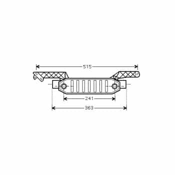 Radiateur d'huile 40003282 International Radiators
