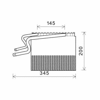 Evaporateur climatisation